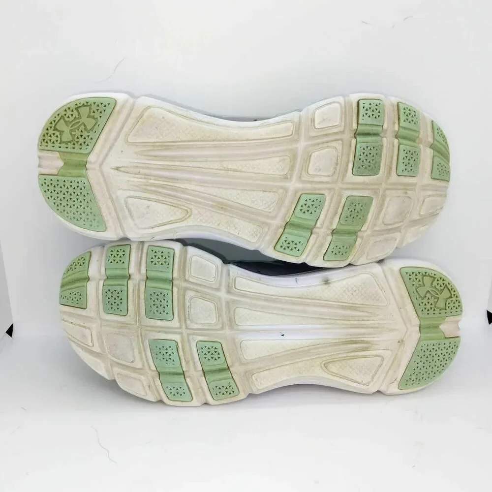 Under Armour Thrill 2 Women's Gray w/Aqua Green Accents Running Shoes - Size 8.5